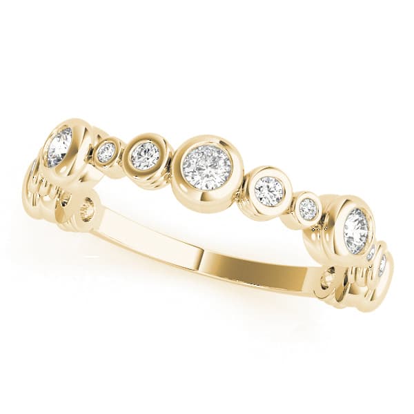 B-dwn Chg Fashion Band (0.55 ct. tw.), Front view in yellow gold
