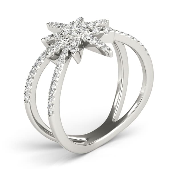 Fashion Ring (0.47 ct. tw.), Angle view in white gold or platinum