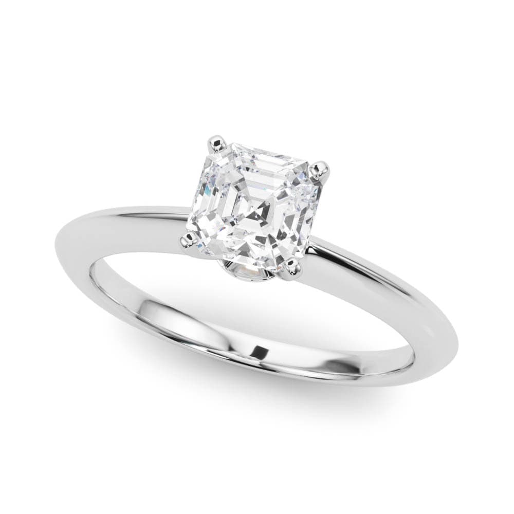 6-Prong Round Solitaire Engagement Ring — style 85131 in 10k White Gold