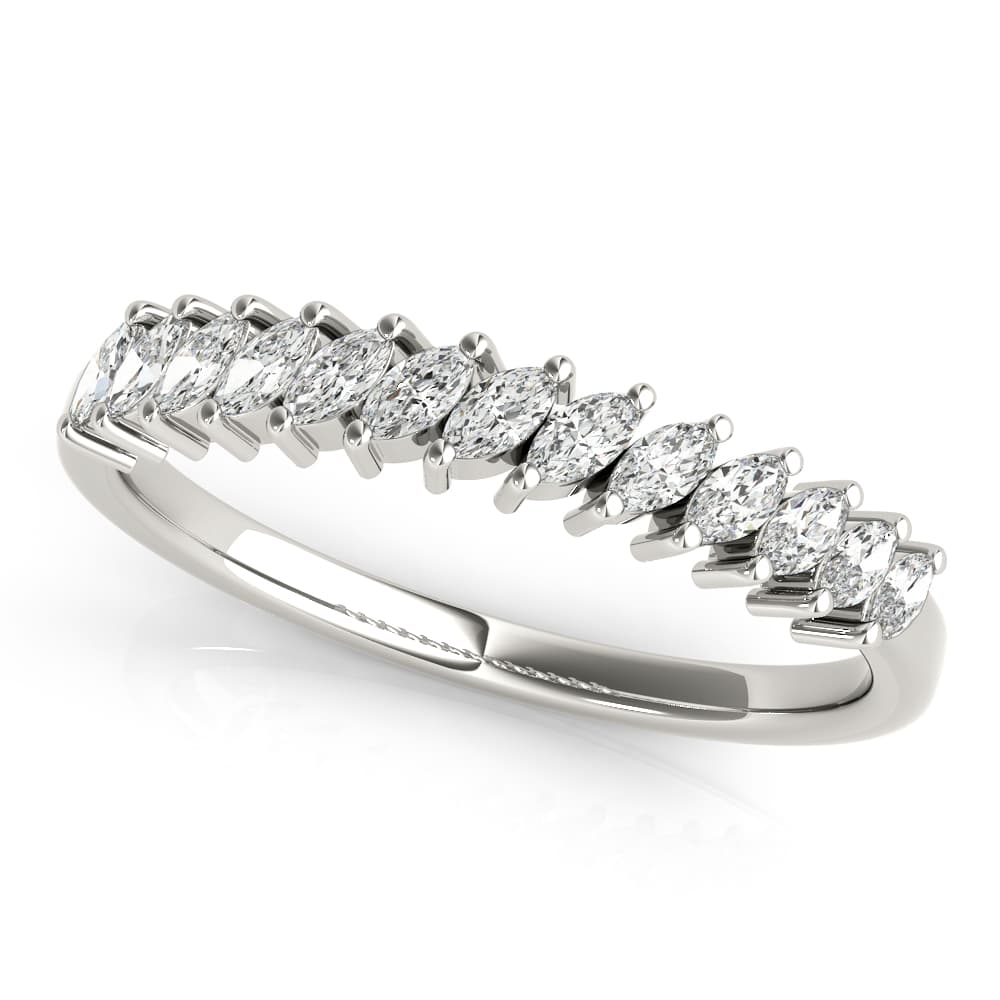 Marquise Stackable Fashion Band — View 1