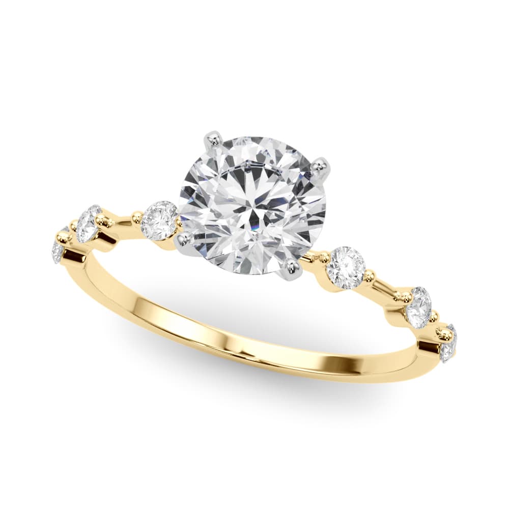 Diamond Engagement Ring in Yellow gold