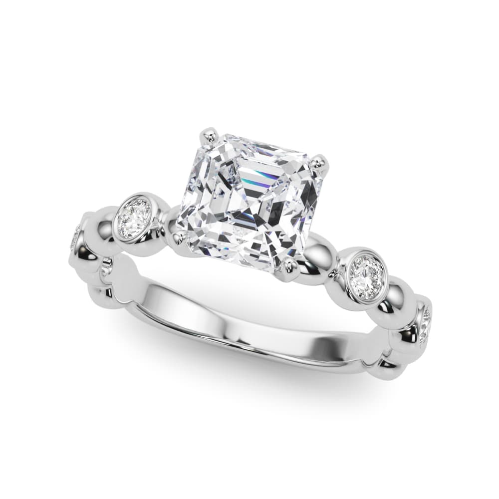 ENGAGEMENT RING — style 85371 in 10k White Gold