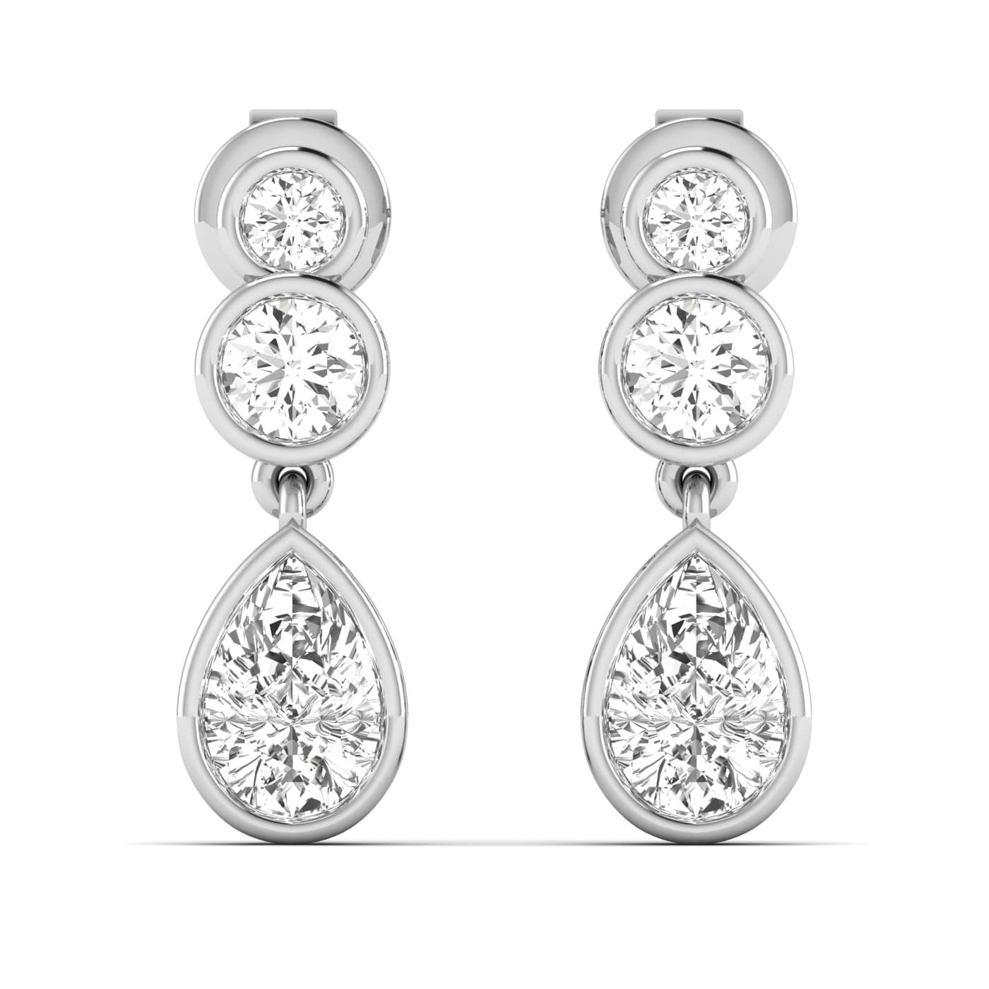 LGD Pear Drop Earrings — View 1