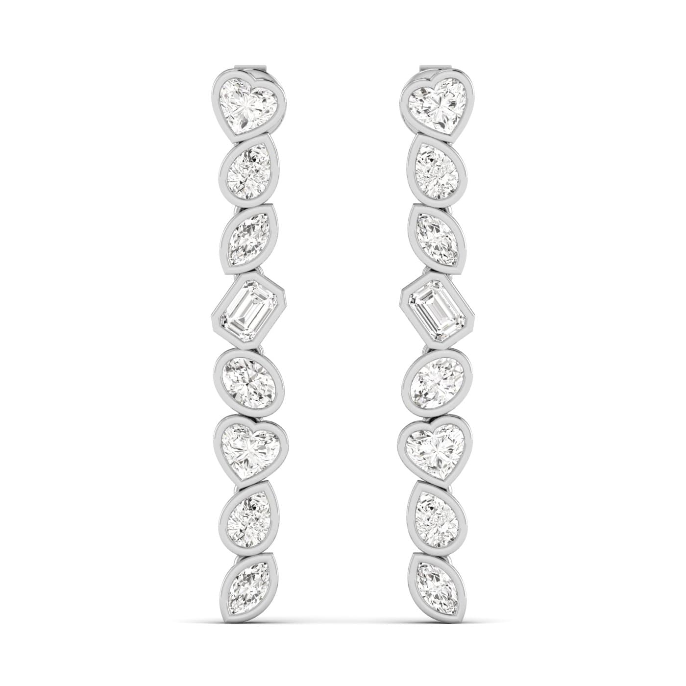 LGD Multi-Shape Drop Earrings — View 1
