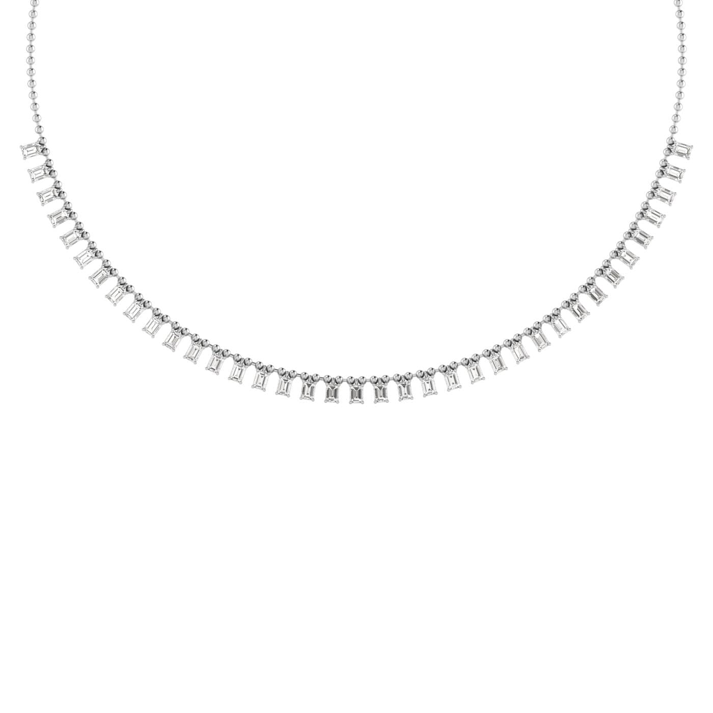 LGD Emerald Cut Necklace — View 1