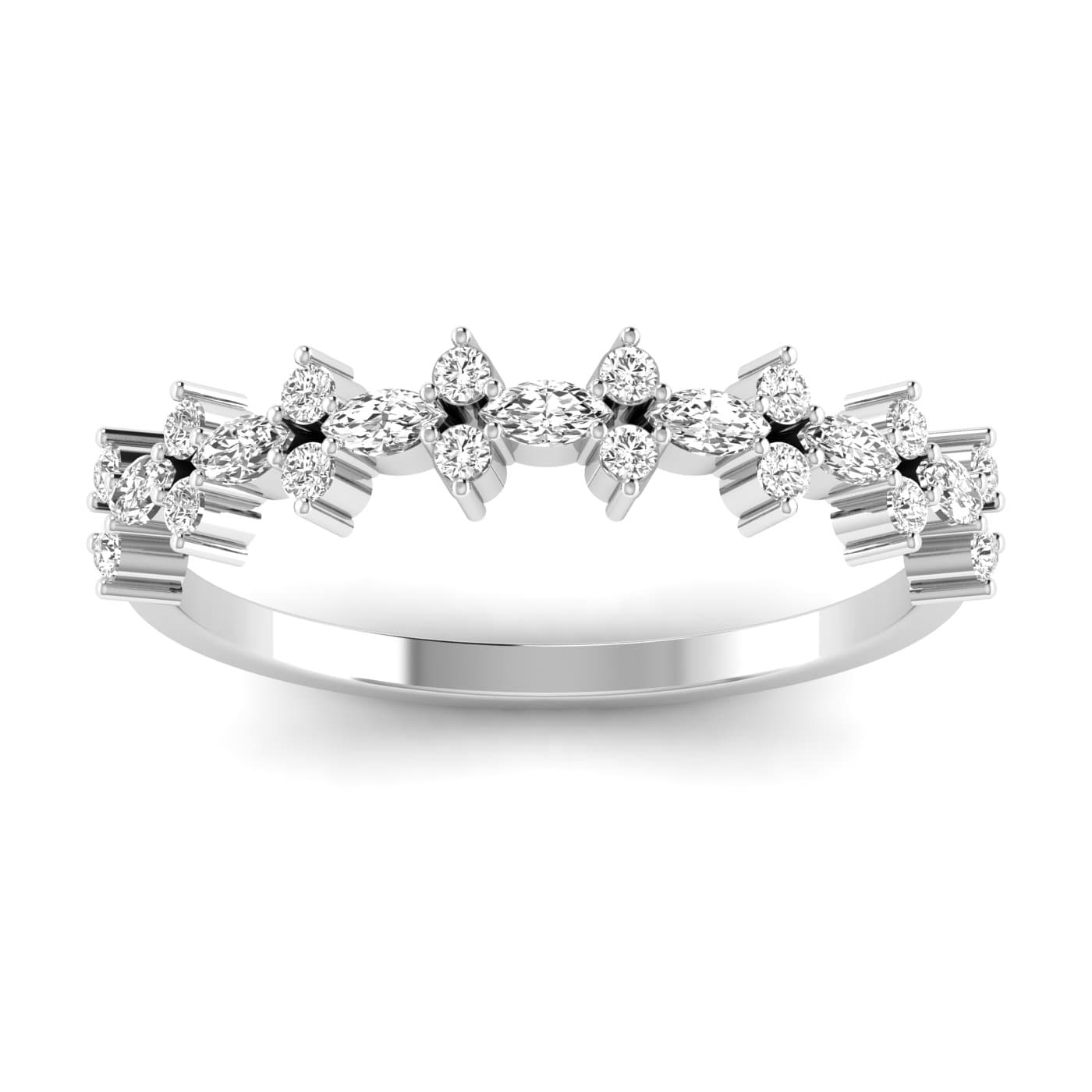 LGD Marquise & Round Ring — View 1