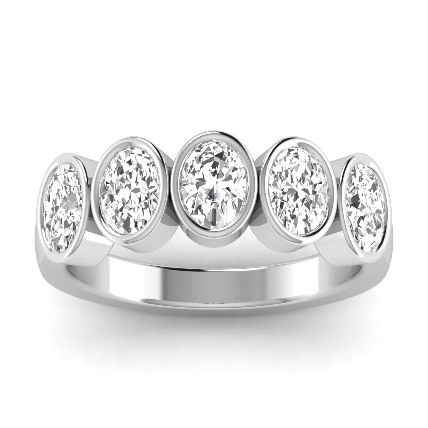 5 Stone Oval Ring — View 1