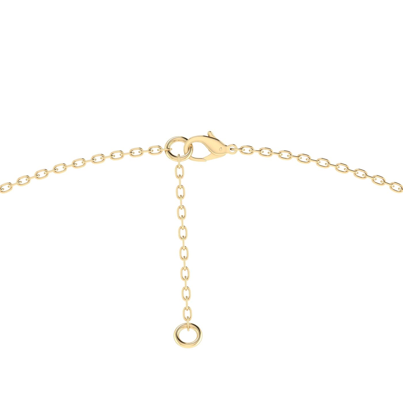 LGD Multistone Necklace (4 1/2 ct. tw.), On hand view in yellow gold