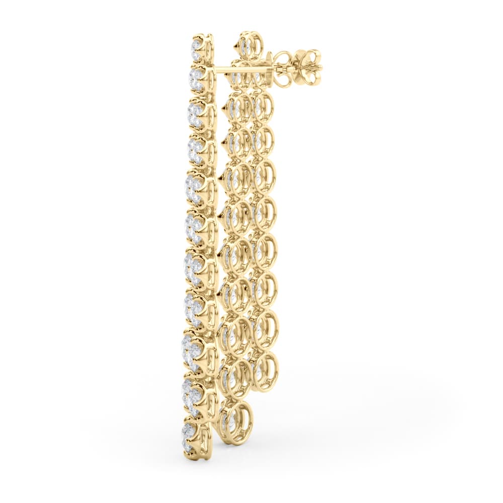 41114 (4.46 ct. tw.), On hand view in yellow gold
