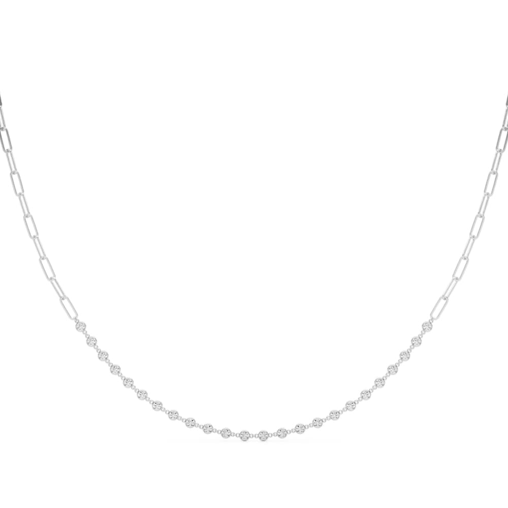 60039-1.40 17 Paper Clip Necklace" — View 1