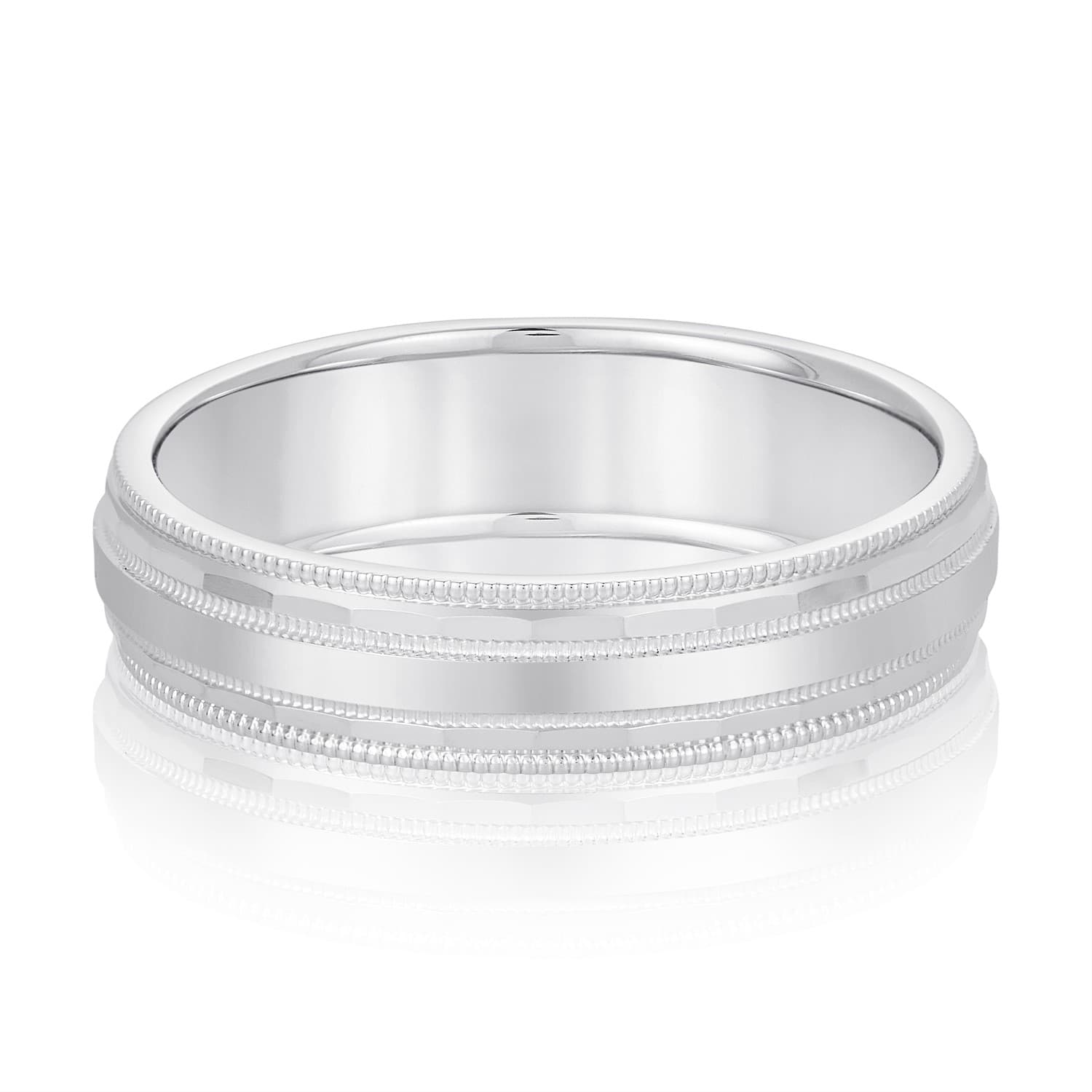 8Mm Standard Wt Mens Band — 8MM — View 1