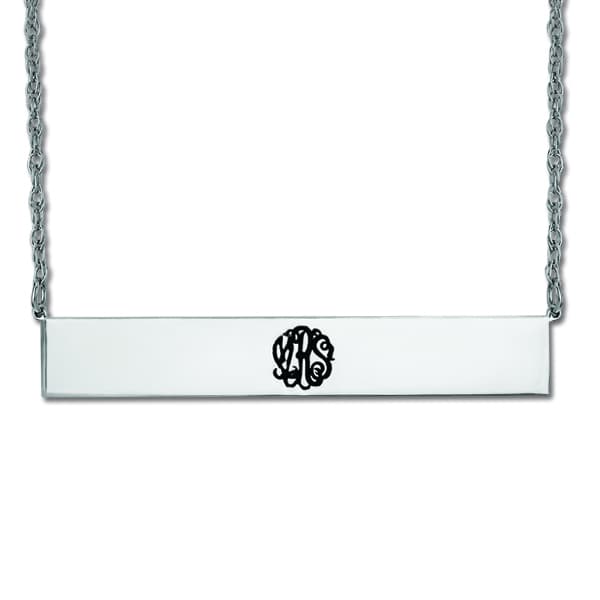 40 mm X 7 mm Bar Pendant — View 1