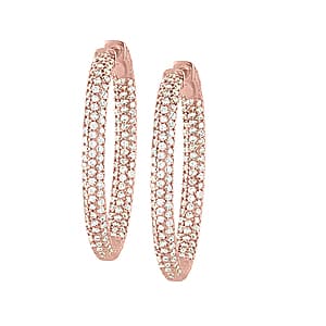 2031 49 mm Oval Pavé Inside Out — White Gold