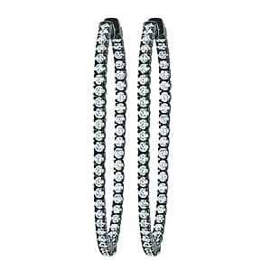 50 mm Round Prong Set .05 Inside — White Gold