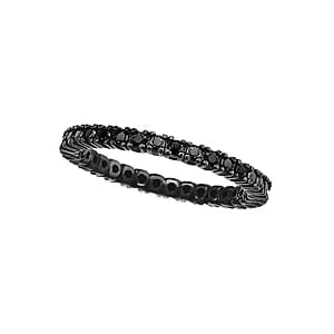 3012 1 Row Eternity Ring Cz/sil. — Size 8 — White Gold