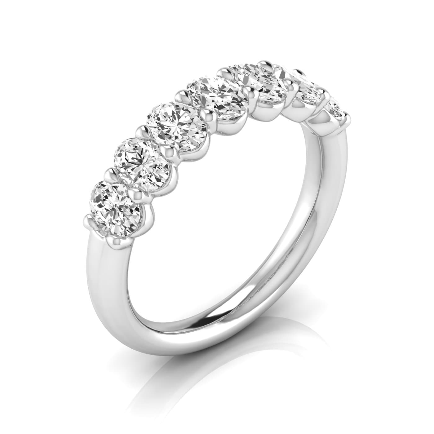 1/2 Spread Oval Diamond Wedding Band (2.31 ct. tw.) — View 1