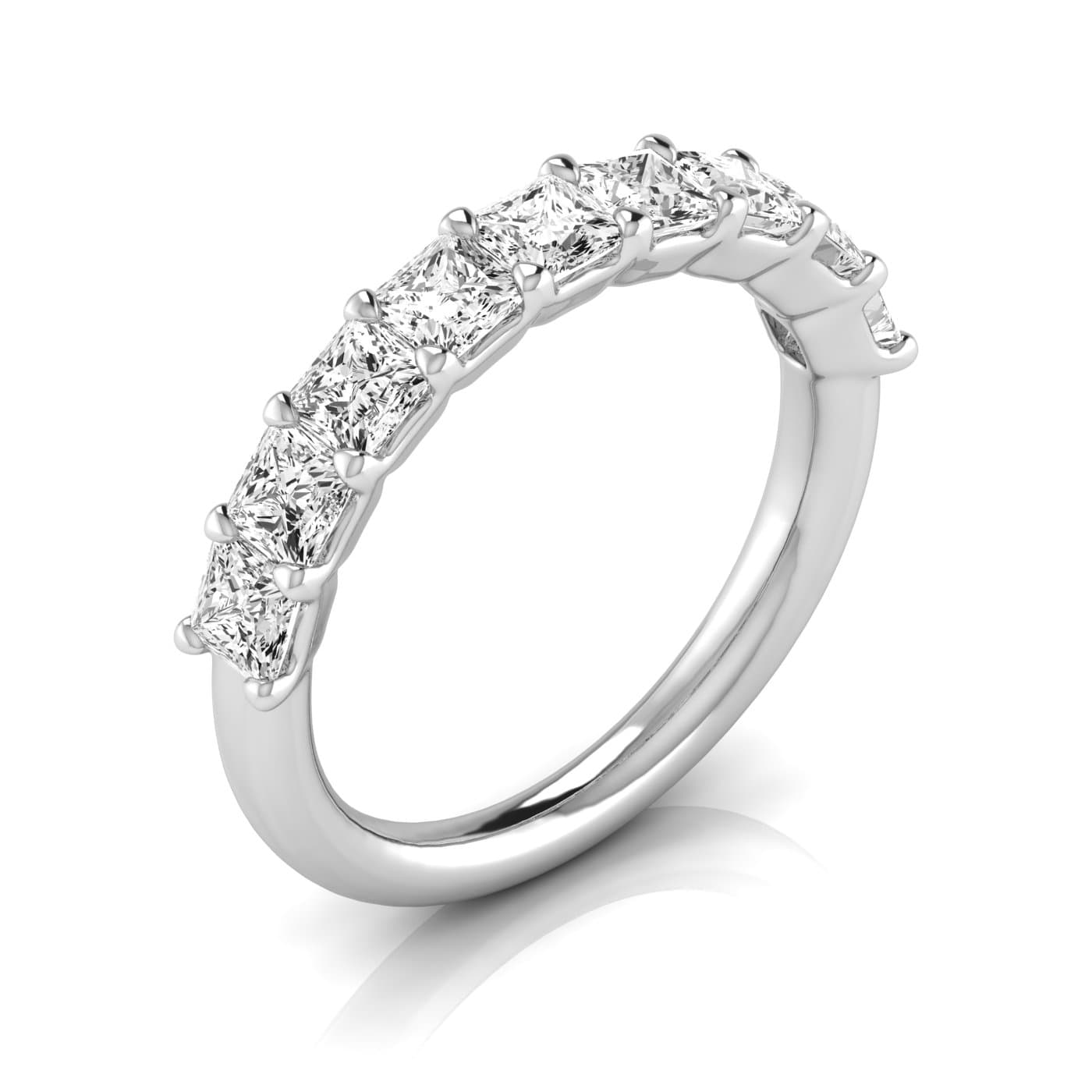 1/2 Spread Princess Diamond Wedding Band (2 1/4 ct. tw.) — View 1
