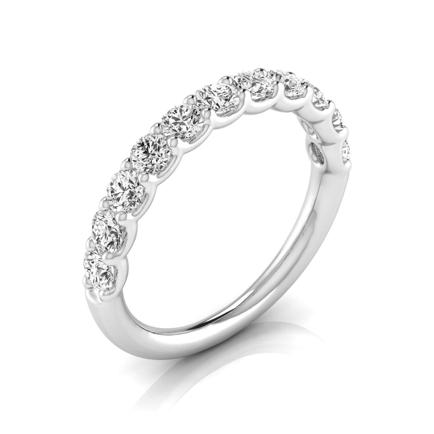 1/2 Spread Round Diamond Wedding Band (1.1 ct. tw.) — View 1