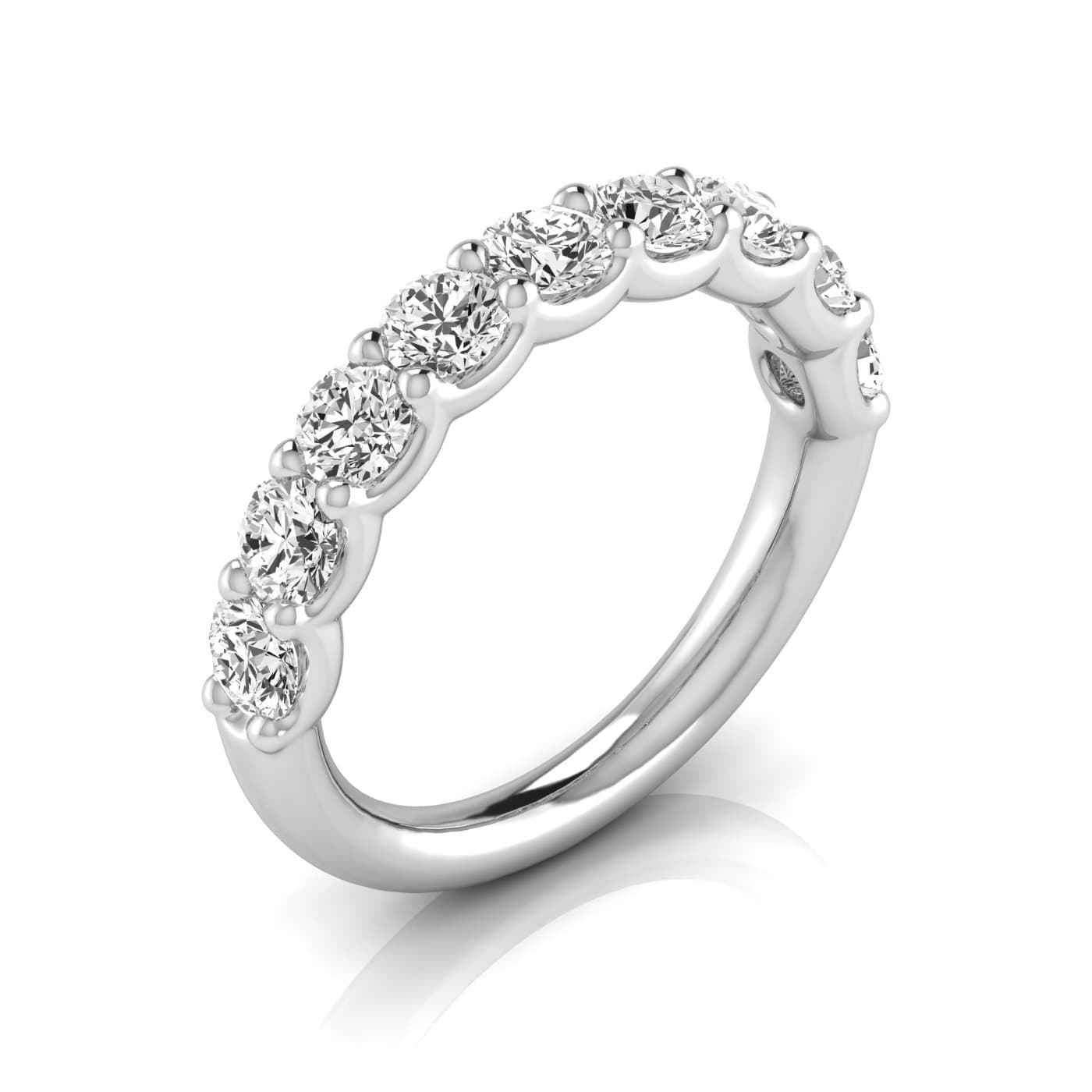 1/2 Spread Round Diamond Wedding Band (2 1/4 ct. tw.) — View 1