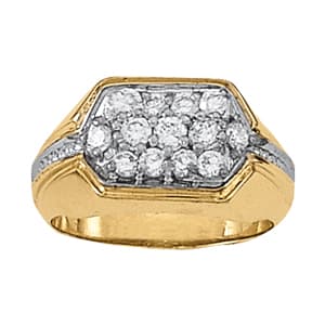 Men's Cluster Ring (1.03 ct. tw.) — View 1