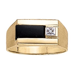Gents Ring Onyx (0 ct. tw.) — View 1