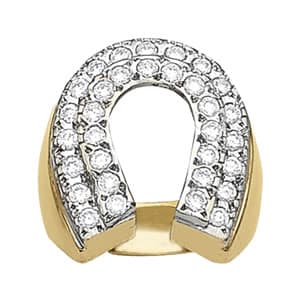 GENTS RING HORSESHOE &amp; NOVELTY (2.56 ct. tw.) — View 1