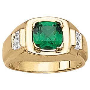 Gents Ring Color (0.08 ct. tw.) — View 1