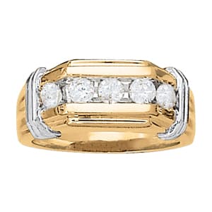 Gents Ring Channel Bands (0.8 ct. tw.) — View 1