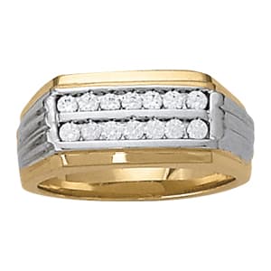 Channel Set Men's Ring (1/2 ct. tw.) — View 1