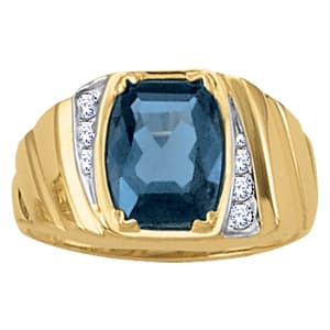 Gents Ring Color (0.02 ct. tw.) — View 1