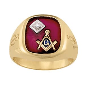 Gents Ring Color (0.02 ct. tw.) — View 1