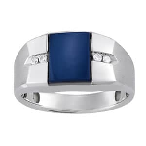 Gents Ring Color (0.08 ct. tw.) — View 1
