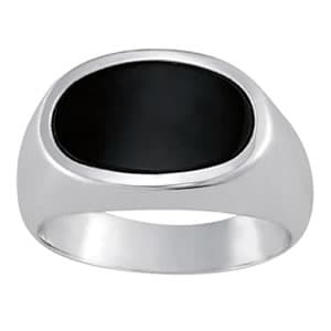 Gents Ring Channel Bands (10525 ct. tw.) — View 1