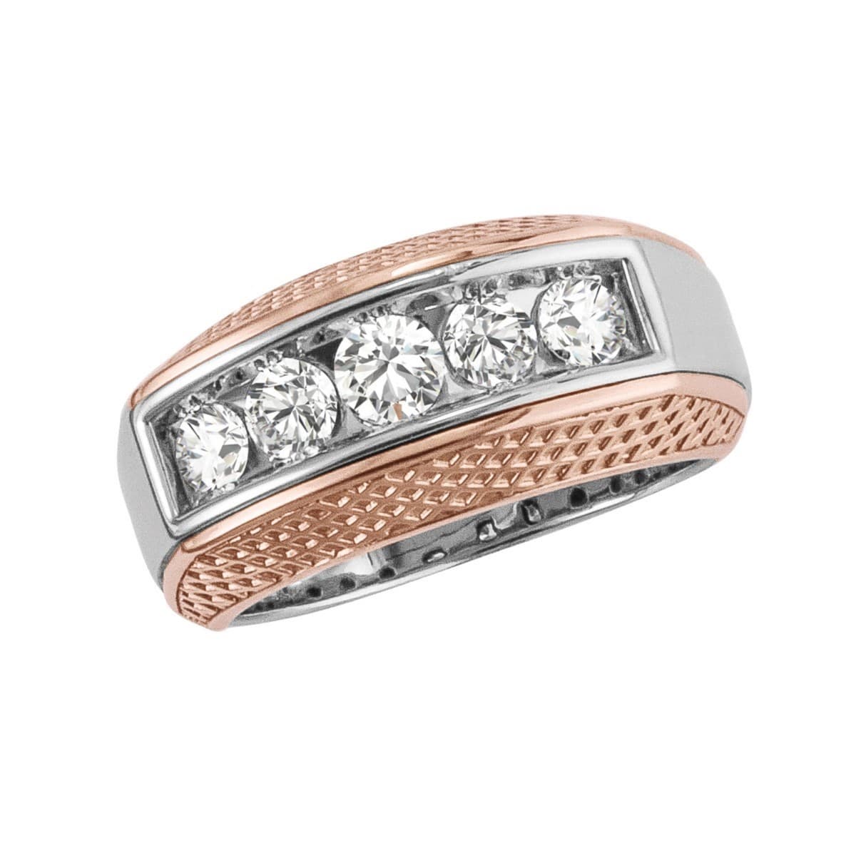 Gents Diamond Wedding Bands (3/4 ct. tw.) — View 1