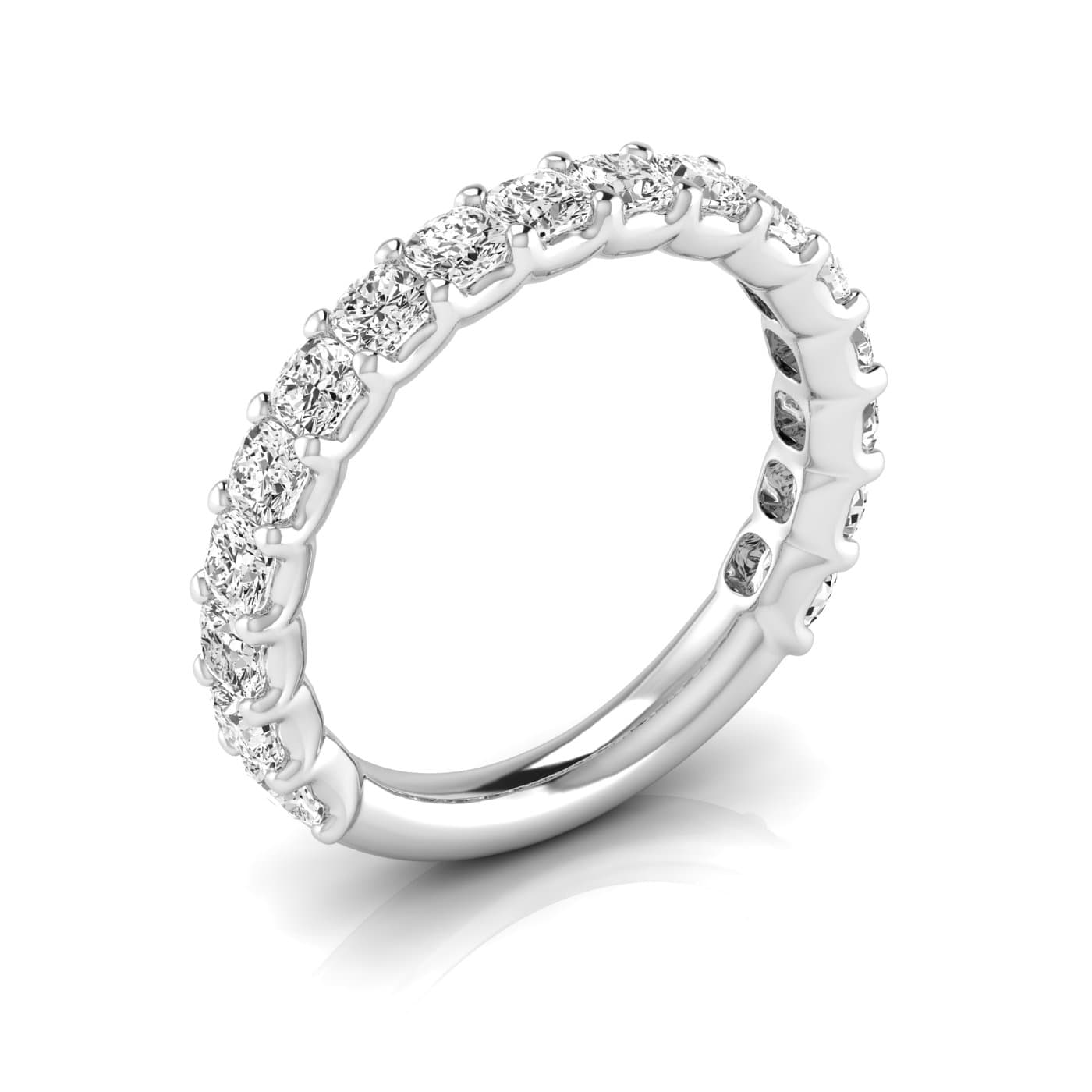 3/4 Spread Cushion Diamond Wedding Band (1.7 ct. tw.) — View 1