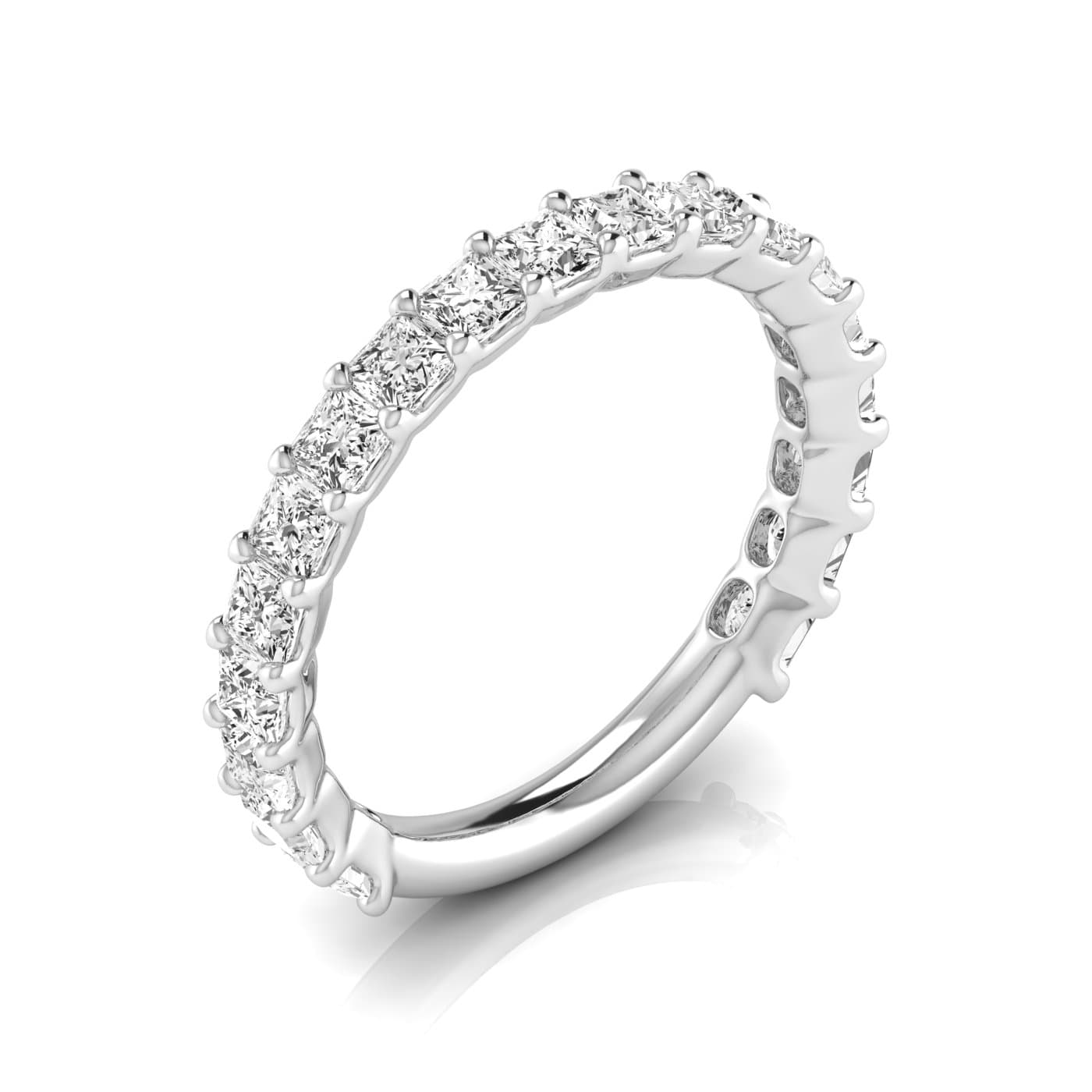3/4 Spread Princess Diamond Wedding Band (1.9 ct. tw.) — View 1