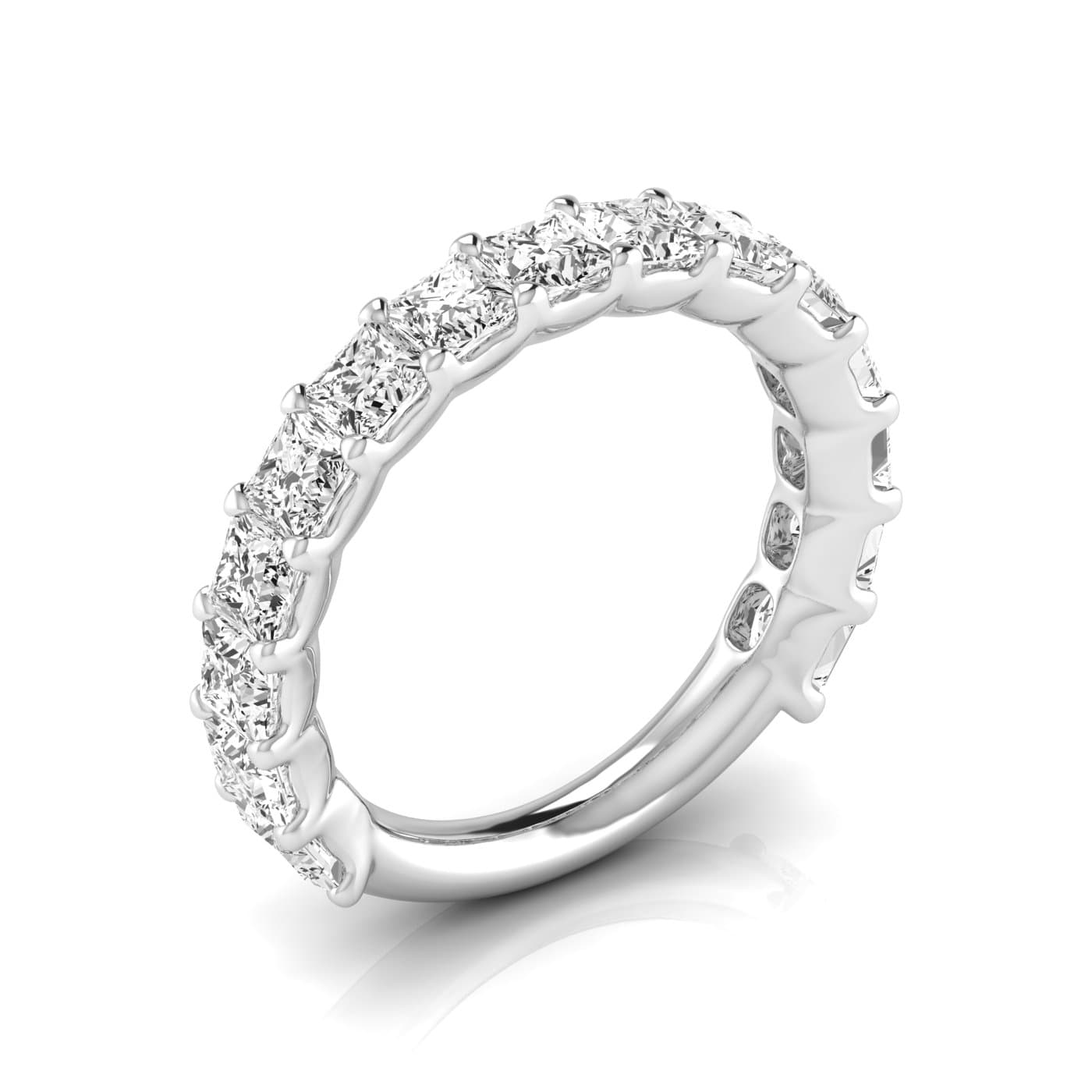 3/4 Spread Princess Diamond Wedding Band (3 3/4 ct. tw.) — View 1
