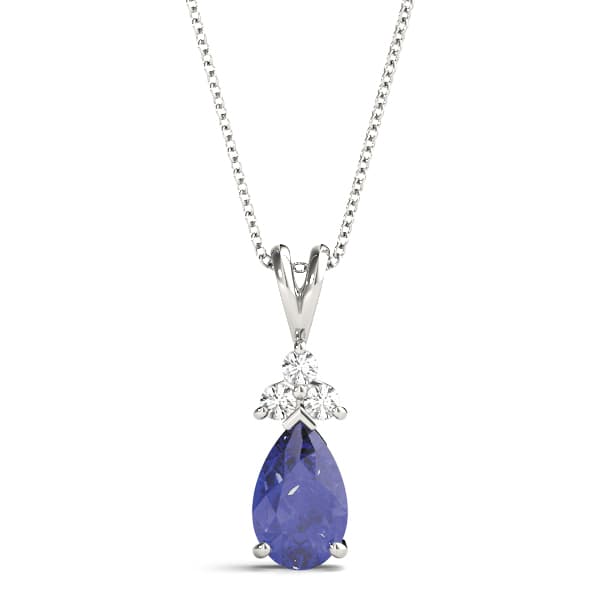 Pendants Color Pear — 5X3 MM (0.08 ct. tw.) — View 1