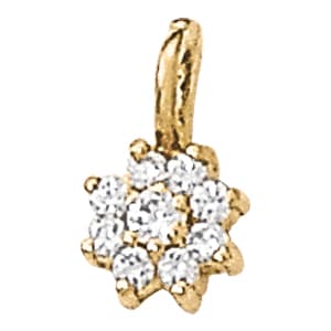 Pendants Cluster (0.22 ct. tw.) — White Gold