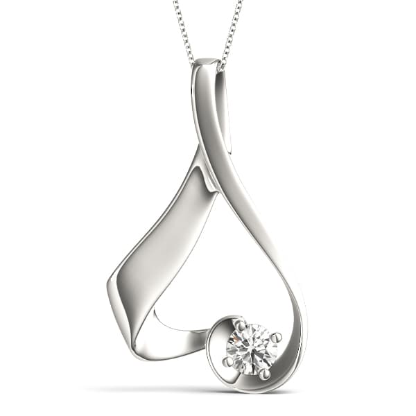 Pendants Solitaires — 1/4 CT (1/4 ct. tw.) — View 1