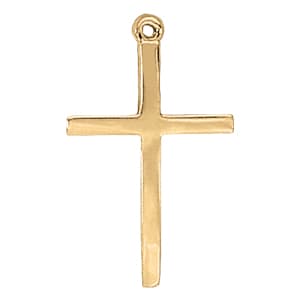 Pendants Religious Crosses — White Gold