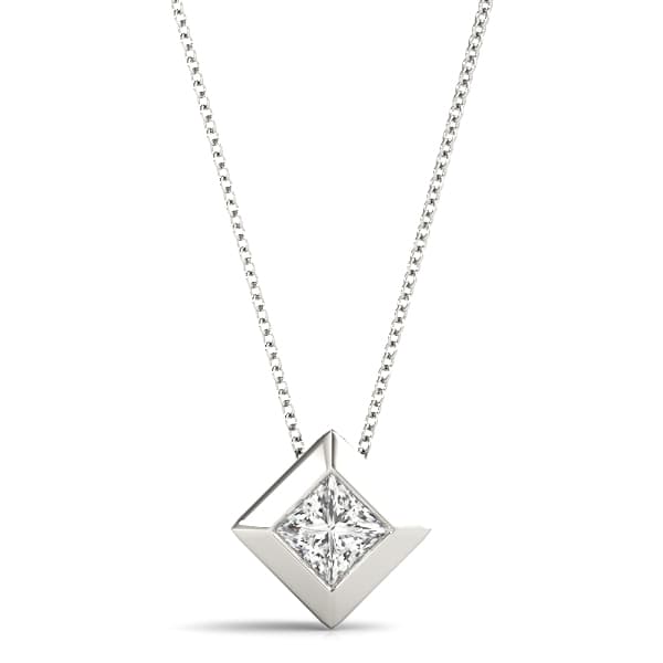 Pendants Solitaires Matching 40174 — 1/8 CT (1/8 ct. tw.) — View 1
