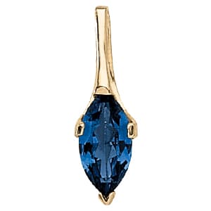 Pendants Color Marquise — White Gold