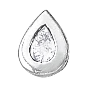Pendants Solitaires (0.4 ct. tw.) — White Gold