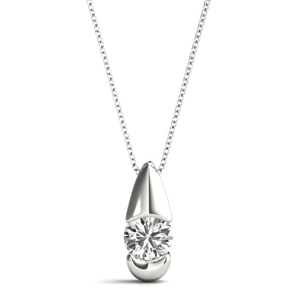 Pendants Solitaires — 1/2 CT (1/2 ct. tw.) — View 1
