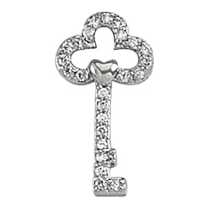 Pendants Novelty (1/4 ct. tw.) — White Gold