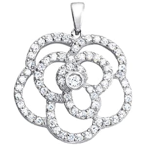 Pendants Fashion (3/4 ct. tw.) — White Gold