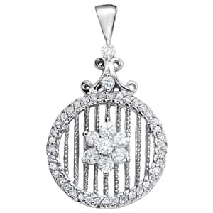 Pendants Fashion (3/4 ct. tw.) — White Gold