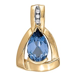 PENDANTS NECK CENTERS &amp; SLIDES (0.06 ct. tw.) — White Gold