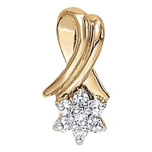 Pendants Cluster (0.21 ct. tw.) — White Gold